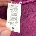 Fleurt Lace Cami Top Ribbed Knit Sleeveless Tank‎ Top cranberry Size M Purple Size M Photo 4