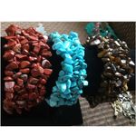 Natural stone bracelets stretchy stackable Photo 4