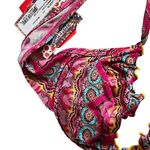 Luli Fama  Summer Fling Pucker Up Push-up Bikini Top nwt Photo 2
