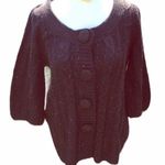 89th and Madison  buttoned front cardigan Photo 0