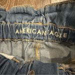 American Eagle New  Jeans Womens Sz 0 Mom Straight Jean High Rise Denim Paperbag Photo 6