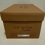 Top Moda Comfort Luca White Sandals Double Strap Slide Sandals Gold Buckles 9 Photo 5