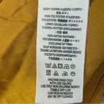 Free People  Morning Light Marigold Floral Mini Dress Cut Out‎ Long Sleeve Size 6 Photo 5