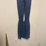 Maniere De Voir Manière De Voir Blue Ribbed Knit Flare Pants Size Medium Photo 8