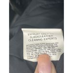 Vintage 90S Black Leather Fields Coat Mens XL toggle Closure, Leather Jacket Photo 3