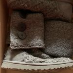 UGG  w lattice cardi charcoal gray size 6 Photo 5