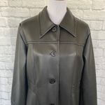 Rave 4 Real vintage women L shiny polyurethane trench coat Black Size L Photo 1