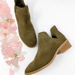 Steve Madden  Laramie Leather Booties Olive… Photo 0
