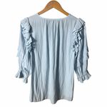 Ramy Brook  Samira Top in Crystal Blue Size Medium Photo 3