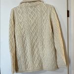Aran Crafts Cream Cable Knit Cardigan Photo 5