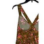 Matilda Jane  Women Whim Floral Strap Ruffle Hem Cross‎ Back Sleeveless Large NWT Photo 9