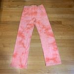 Juicy Couture  Gela Pam Velour Citrus Cooler Terry Fashion Pants Coral Women's 12 Photo 6