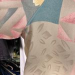 Alfred Dunner  Floral‎ Patchwork Blouse Sz 12 Pastel Pink Yellow Vintage Cottage Photo 2