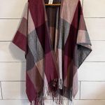 Woolrich Buffalo Check Luxe Cozy Blanket Shawl Wrap. One Size. EUC Photo 2