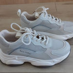 Beau Today Women's Chunky Sneaker, color Beige, size 8.5, NWT Silver Photo 0