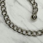 Womens Rhinestone Butterfly Chain Belt Silver Tone Chunky XS/Small ✨ Photo 9