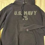 Champion U.S. Navy Blue Hoodie Photo 1