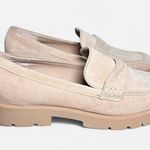 Dulce Vita Chunky Academia preppy lug sole Elias Dune Suede almond Toe Loafer 11 Tan Photo 3