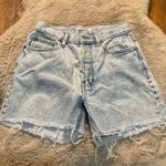 PacSun Shorts Button Front Size 4" Inseam Light Wash Size 25 Womens Photo 0