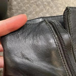 INC  37 International Concepts Black Heeled Ankle Boot Booties Photo 7