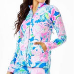 Lilly Pulitzer  Luxletic Hadlee Peony For Your Thoughts Jacket M Athleisure  by Photo 0