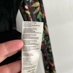 Free People  Intimately Floral Mesh Velvet Mix Top Sheer Holiday Holly sz S Photo 5