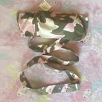 Hot & Delicious boutique pink camouflage wrap around top (NEW) L Photo 8