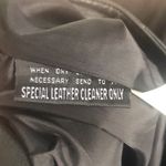 wilson's leather VTG Wilson’s Maxima 100% Leather Knee Length Pencil Skirt Sz 8 Black  Fall Vibes Photo 4