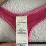 Lululemon Salty Swim Sport Top Mini Oki Heathered Print White Pow Pink 10 Photo 2