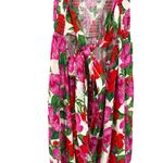 Cupshe  Women's Floral Halterneck Smocked Bodice Maxi Beach Dress New Photo 9