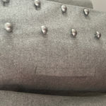 Hobbs London Hobbs if London Pale Gray Wool Flannel Double-Breasted Coat sz 6 Photo 2