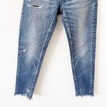 MOUSSY Vintage Denim Lancaster Tapered Distressed Jeans Blue Size 24 Photo 4