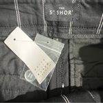 White House | Black Market WHBM NWT The 5” Short Striped Belted High-Rise Shorts Size 4 Preppy Classic Photo 4