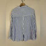 Rails  Sydney Long Sleeve Button Down Shirt in Boracay Stripe size Medium $148 Photo 5