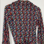 Love moschino NWOT  wrap front silk romper Sz 4 Photo 2