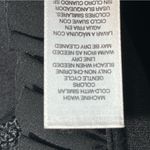 Chico's Chico’s 1 Black Novelty Trim Ponte Military Jacket Ruffle Trim Blazer Sz 8 Photo 13