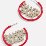 BaubleBar  Santa Baby Christmas Earrings Photo 0