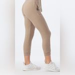 Glyder  Bianca Ribbed 7/8 Jogger, Grey, Size M Photo 1