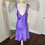 Cinema Etoile Early 2000's Fairy Embroidered Purple Satin Mini Slip Bow Dress M Size M Photo 5