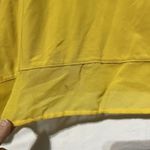 Cato Blouse Top Women's 18/20W Mustard Round Neck Handkerchief Hem Pullover Photo 5