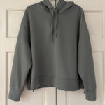 Avia Sage Green Hoodie Plus Size 3X 22 Soft Cozy Athleisure Zip Vent Sweatshirt Photo 0