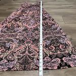 Soma ‎ Soft Jersey Sleeveless Maxi Dress Pink Black Paisley Size XS Photo 11