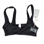 Good American U Ring Vegas Bikini Top in Black 0 | XS Photo 3