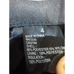 NILS Womens Puffer Vest Size 4 Black Quilted Full Zip Sleeveless Layering Photo 7