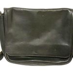 Coach  New York Black Leather Medium Tote Vintage 327 Gold Hardware Photo 0