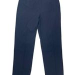 Lafayette 148 Wool Blend Taper Leg Dress Pants Navy Blue Size 0 Photo 0