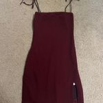 Motel Rocks Burgundy Mini Dress Photo 0