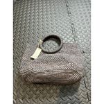 New Mar y sol Serena tote‎ dove gray raffia womens bag Photo 1