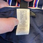 Nip Tuck Swim Blue Red White Striped Twist Front Ruched Tankini Top Size 6 Photo 6