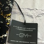 DYI NWT  Elevate Sport Bra Metal Splatter Foil Size XS . Photo 3